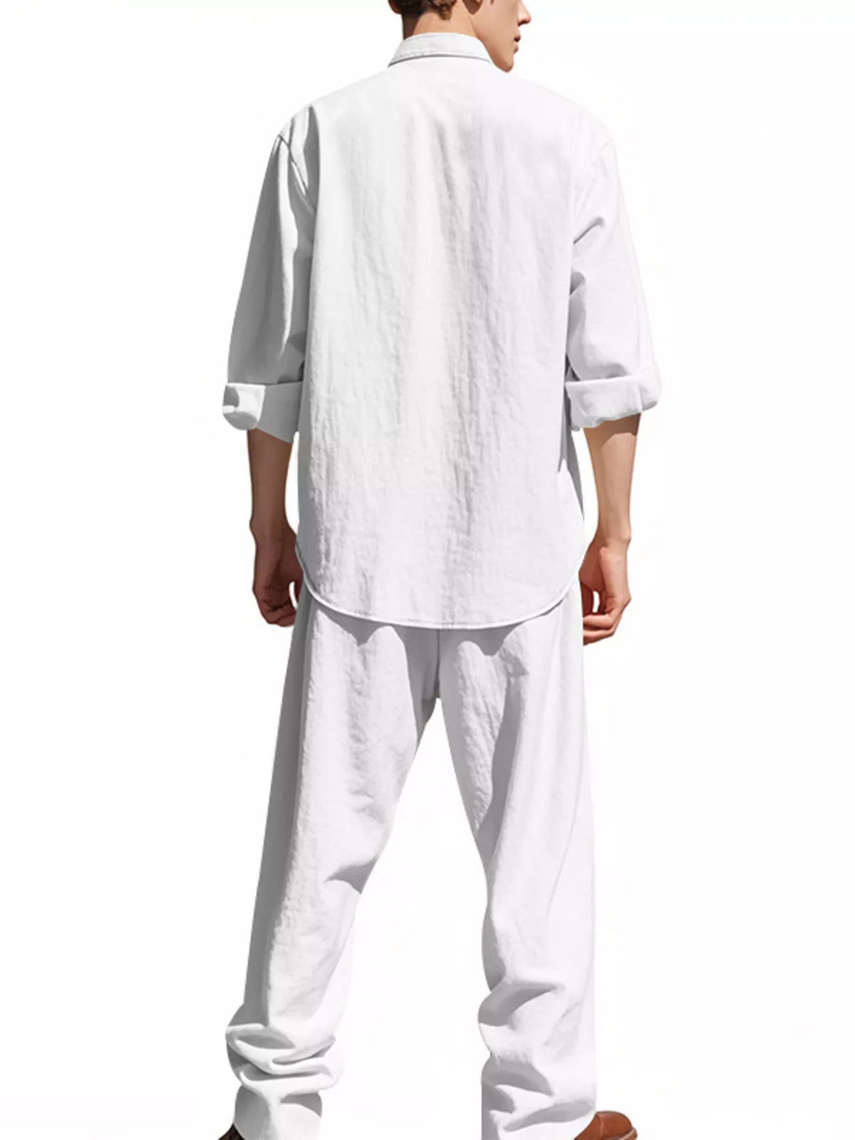 The Mercer Two-Piece Set by Lane & Aston, top detail