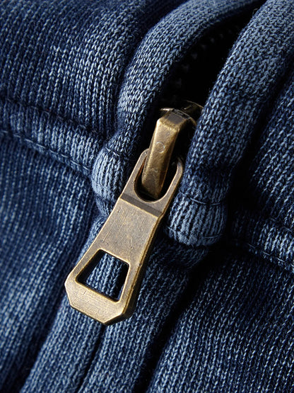 The Calder Zip Hoodie by Lane & Aston, view 11