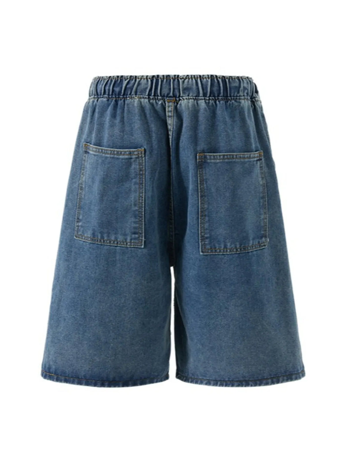 The Mercer Denim Short by Lane & Aston, detail view