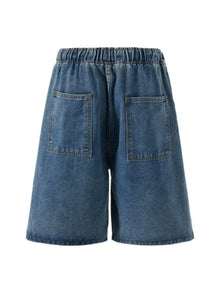 The Mercer Denim Short by Lane & Aston, detail view