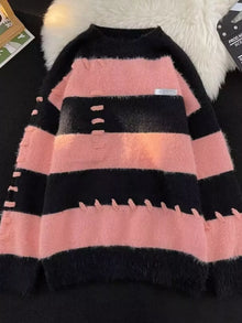 The Arden Striped Knit by Lane & Aston, alternate view
