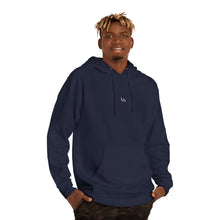 Nocturne Crest Hoodie by LANE & ASTON, side view