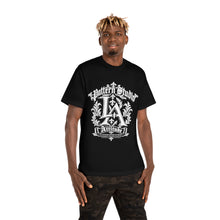 Heritage Signal Tee by LANE & ASTON, detail view