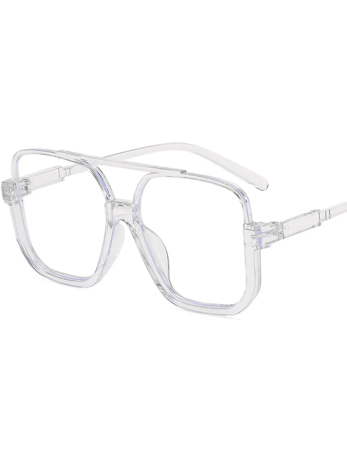 The Nova Oversized Square Sunglasses by Lane & Aston, alternate angle
