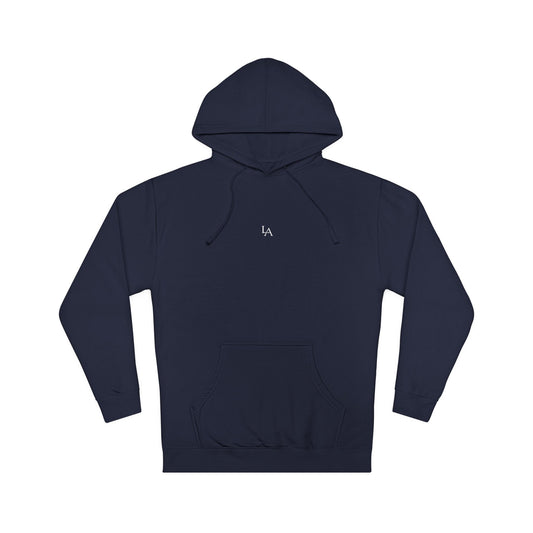 Nocturne Crest Hoodie by LANE & ASTON, front view