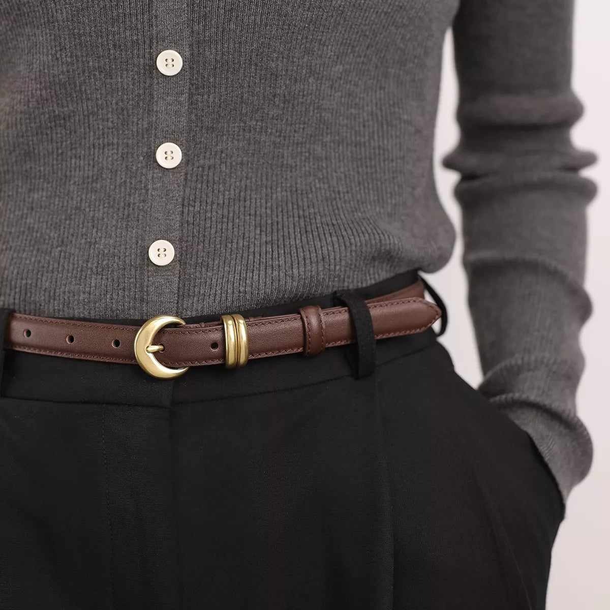 The Alden Buckle Belt