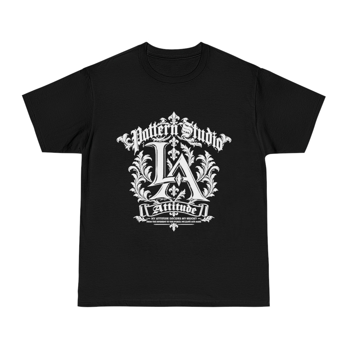 Heritage Signal Tee by LANE & ASTON, front view