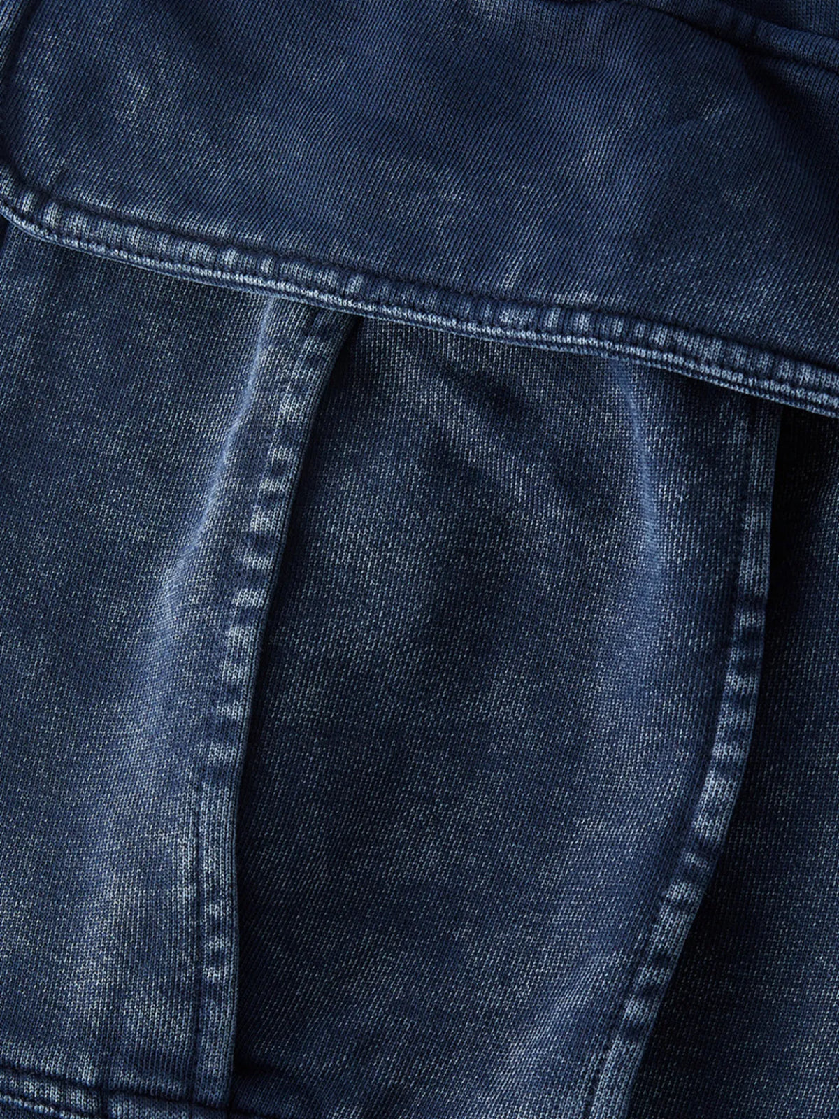 The Calder Zip Hoodie by Lane & Aston, close-up
