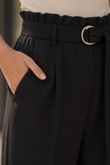 The Clara Paperbag Trouser by Lane & Aston, alternate view