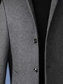 The Lennox Stand-Collar Coat by Lane & Aston, alternate view