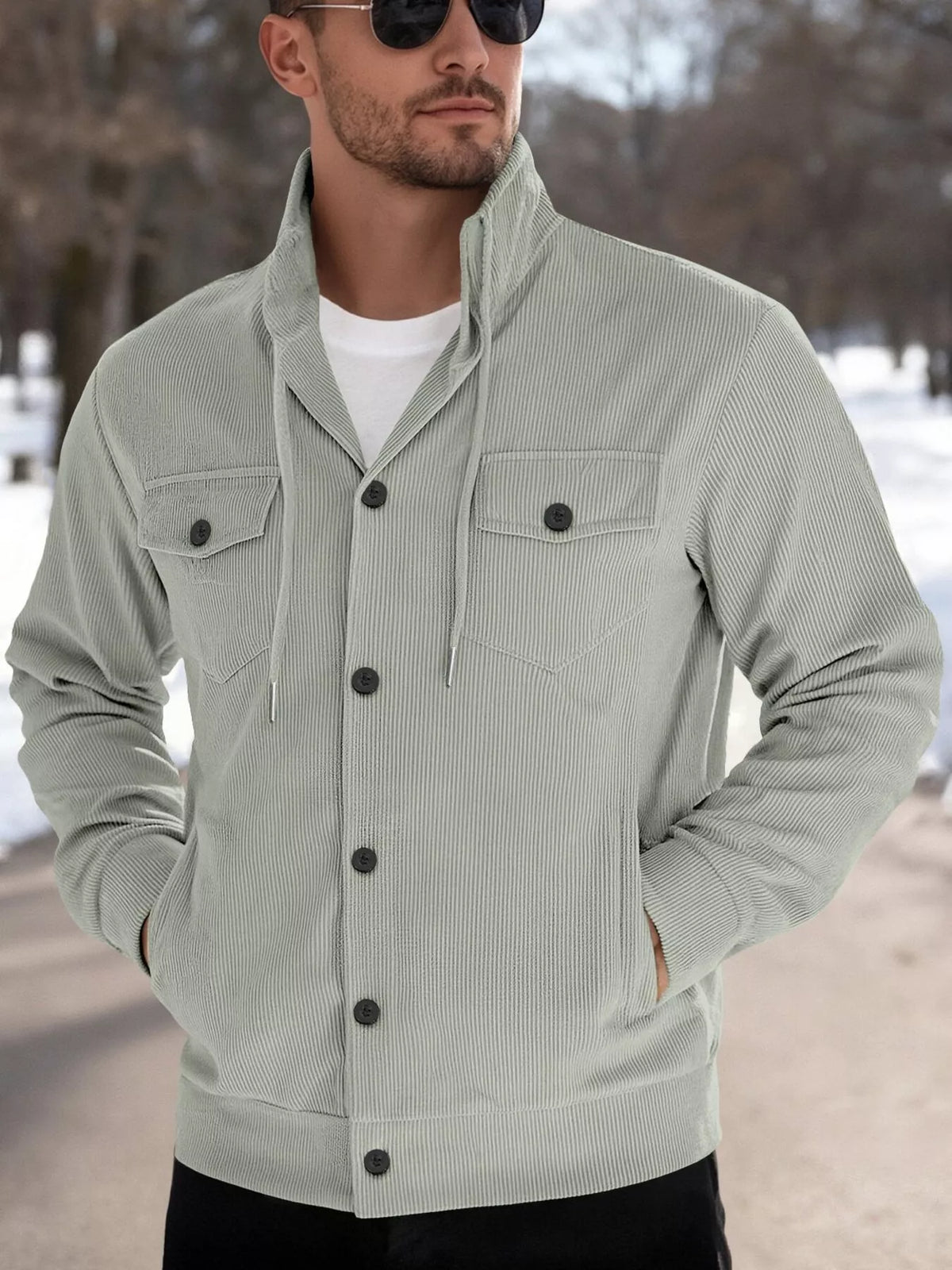 The Rowan Corduroy Jacket by Lane & Aston, view 7