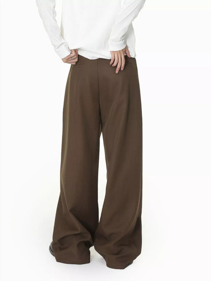 The Mercer Pleated Trouser by Lane & Aston, view 8