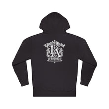 Nocturne Crest Hoodie by LANE & ASTON, garment detail