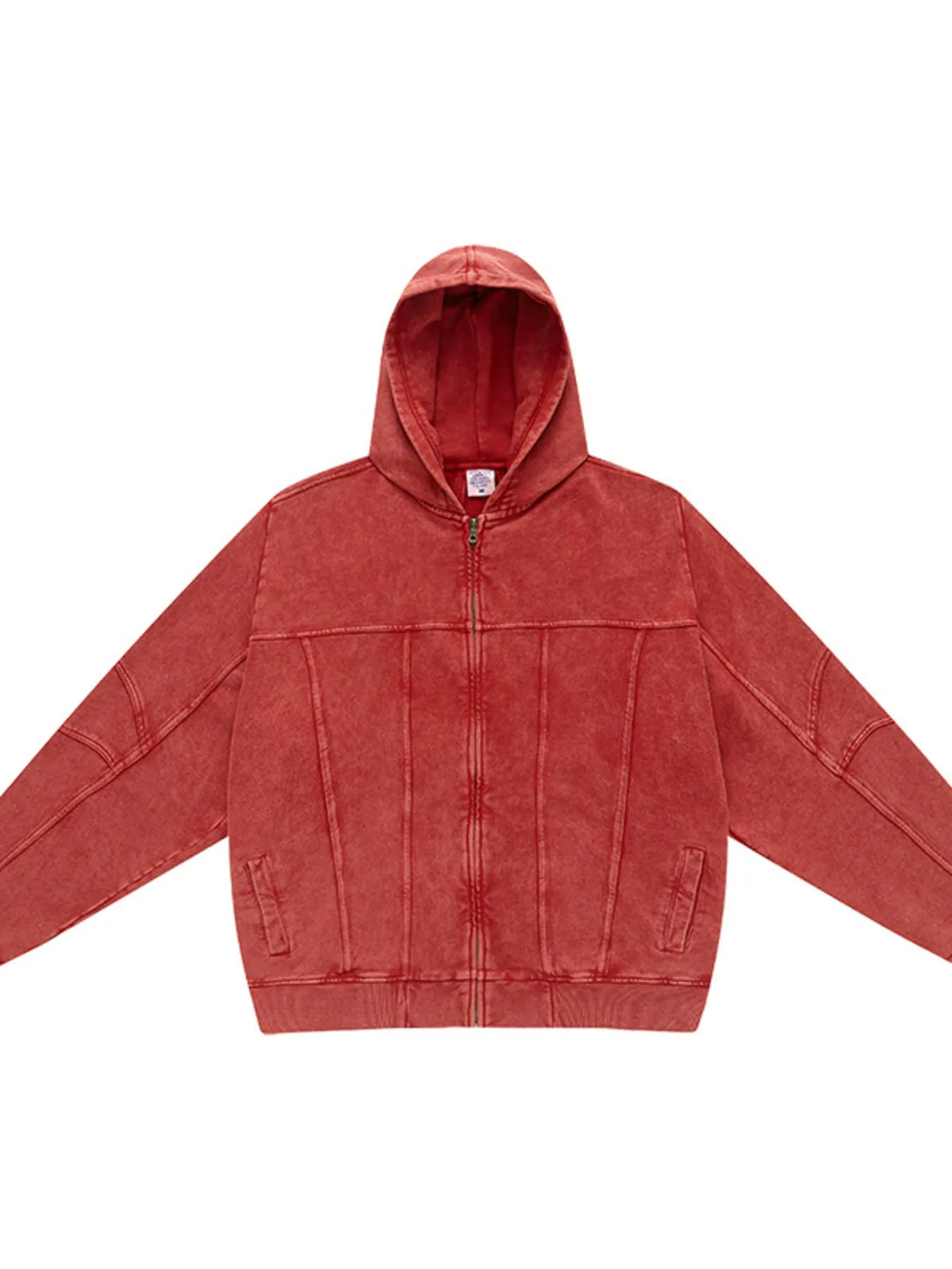The Calder Zip Hoodie by Lane & Aston, side view