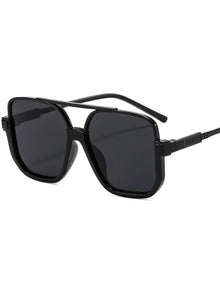 The Nova Oversized Square Sunglasses by Lane & Aston, detail