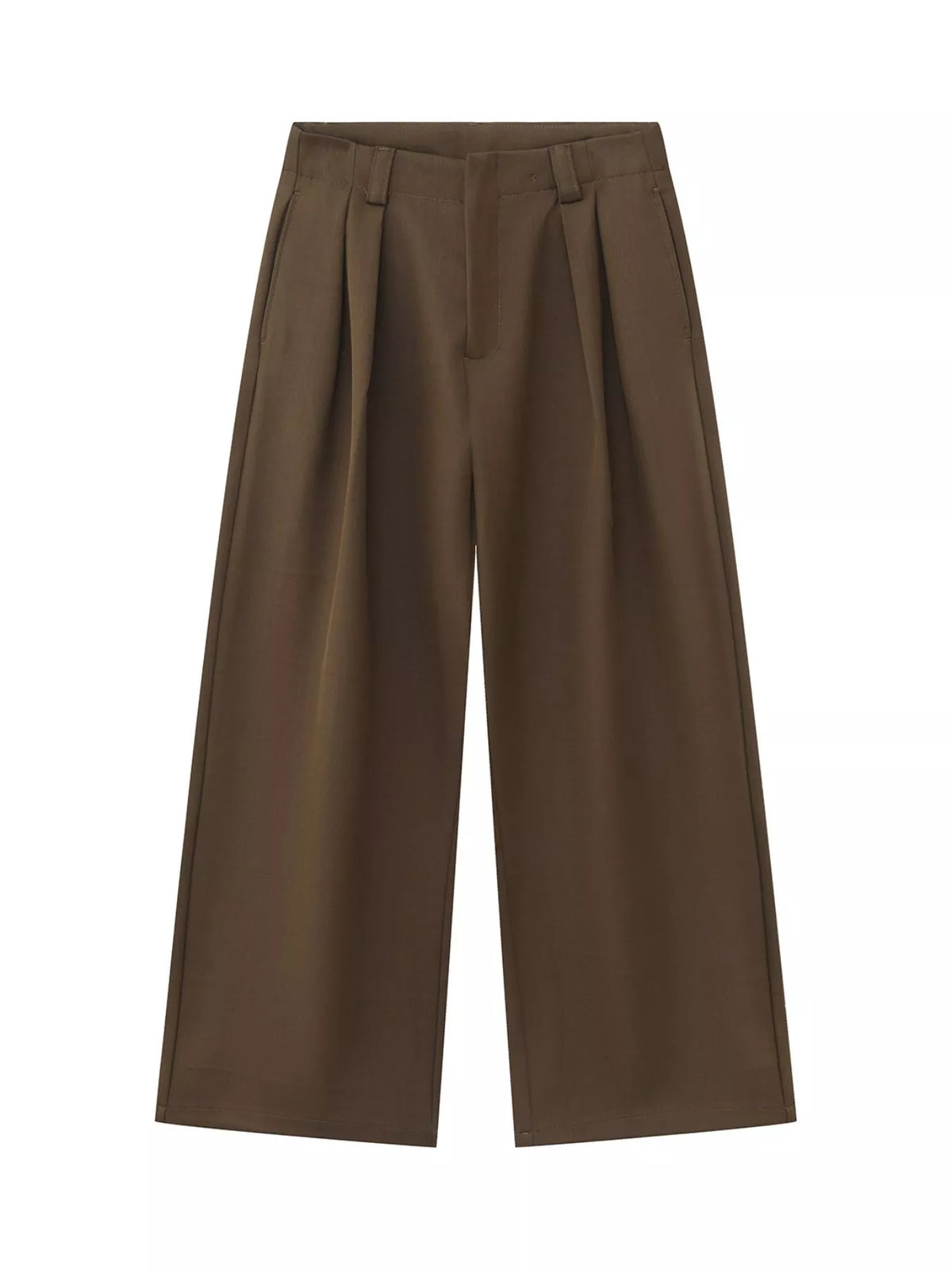 The Mercer Pleated Trouser by Lane & Aston, view 9