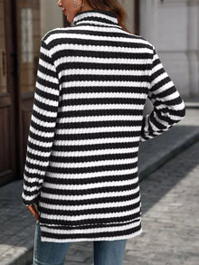 The Elodie Ribbed Turtleneck by Lane & Aston, view 6