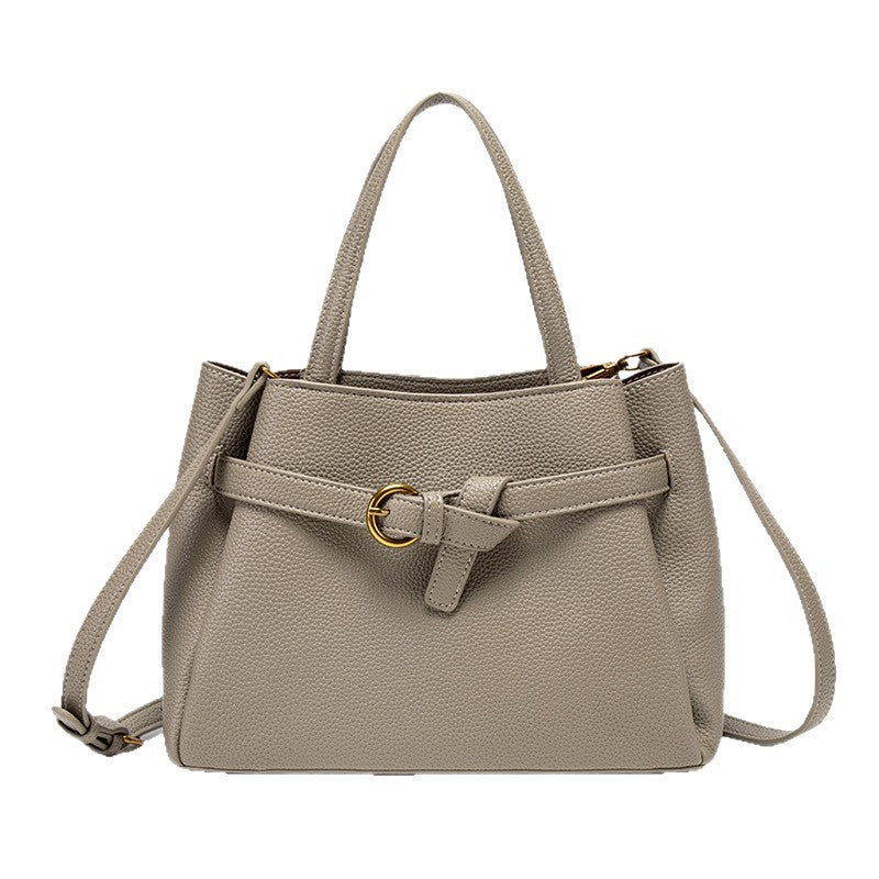 The Elara Top Handle by Lane & Aston, detail view