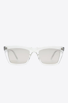 The Vale Rectangle Sunglasses by Lane & Aston, side view