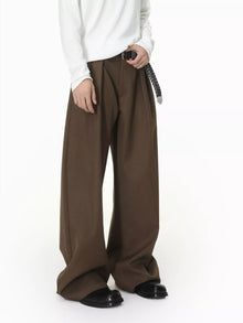 The Mercer Pleated Trouser by Lane & Aston, view 7