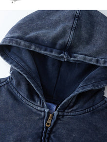 The Calder Zip Hoodie by Lane & Aston, view 10
