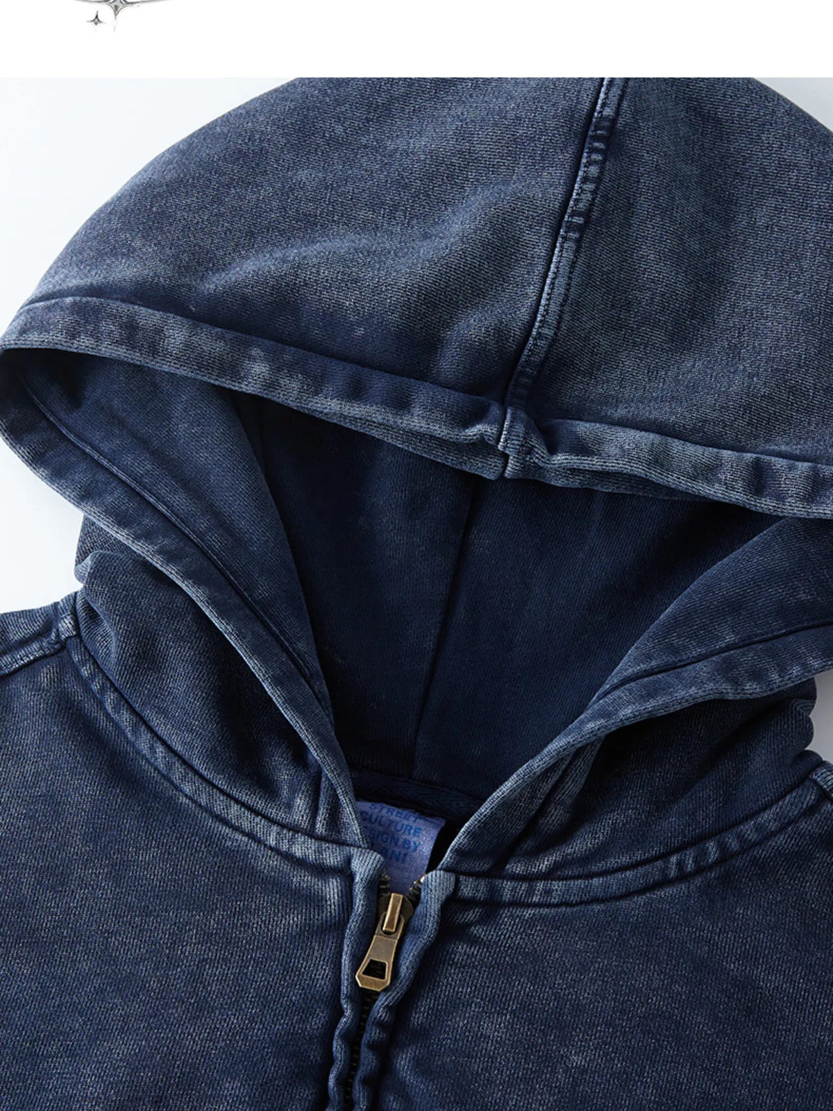 The Calder Zip Hoodie by Lane & Aston, view 10