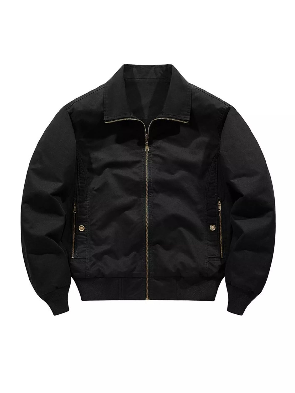 The Sloane Zip Jacket by Lane & Aston, close-up