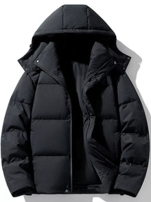 The Everett Winter Coat by Lane & Aston, close-up