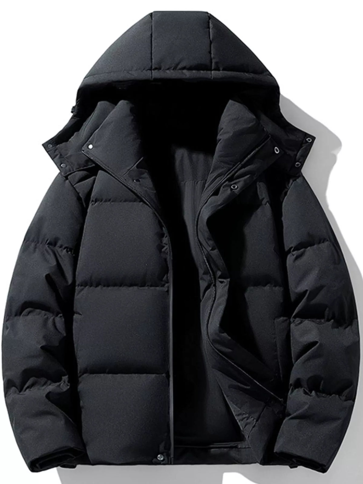 The Everett Winter Coat by Lane & Aston, close-up