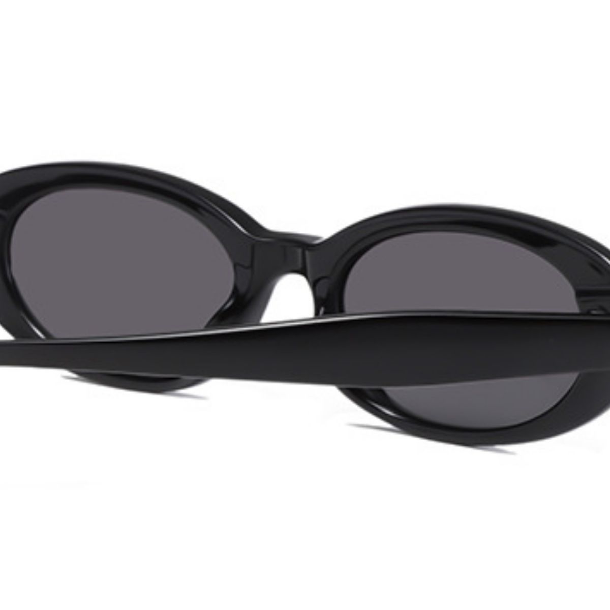 The Solene Oval Sunglasses by Lane & Aston, close-up