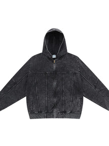 The Calder Zip Hoodie by Lane & Aston, alternate view