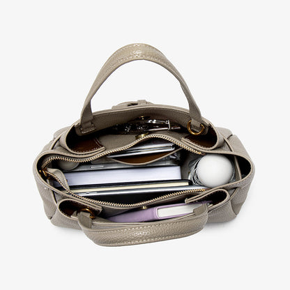 The Elara Top Handle by Lane & Aston, close-up