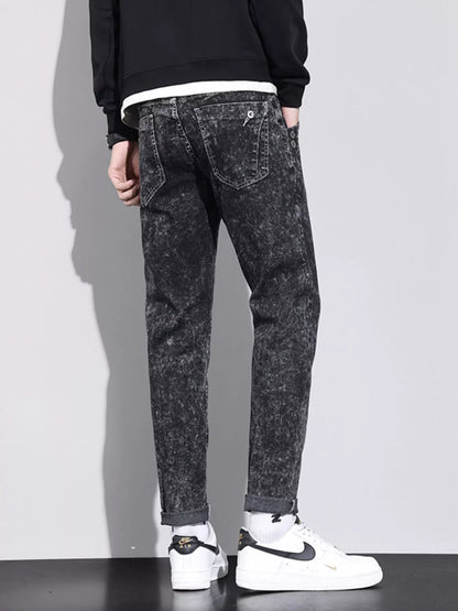The Ashford Acid-Wash Jean by Lane & Aston, side view