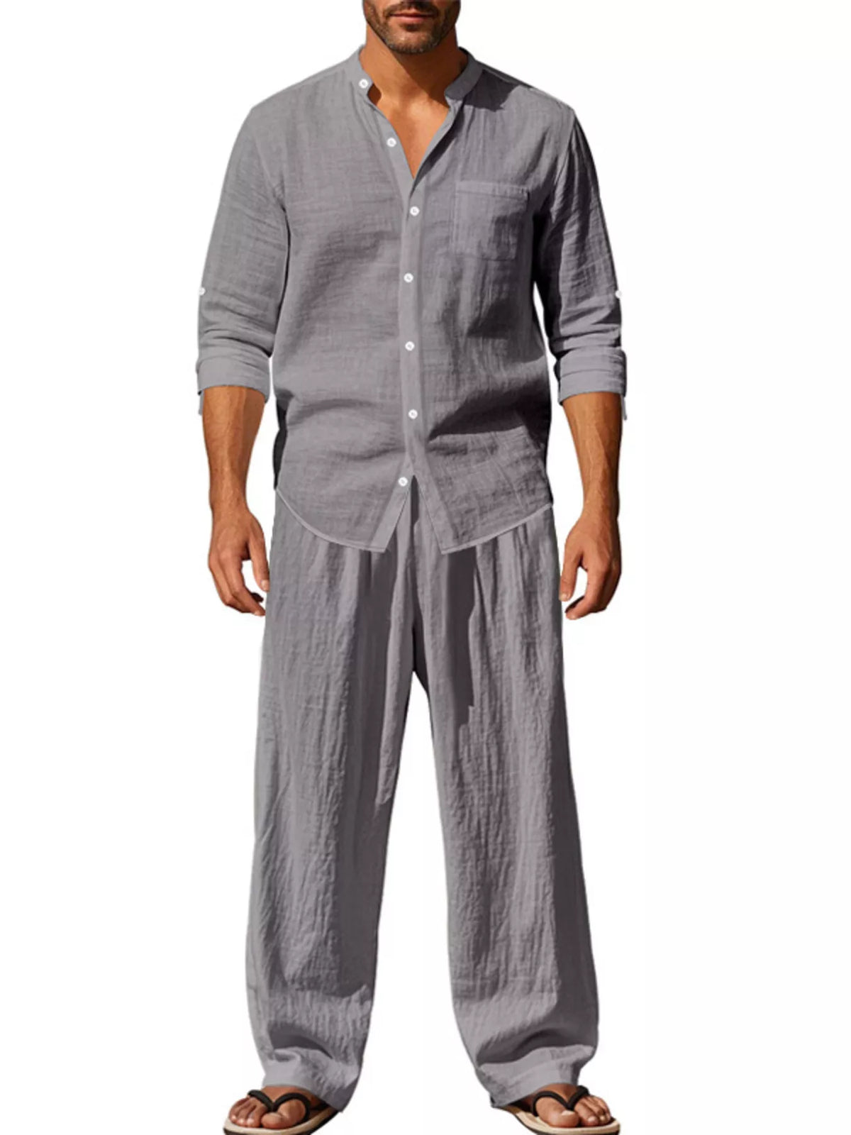 The Mercer Two-Piece Set by Lane & Aston, alternate angle