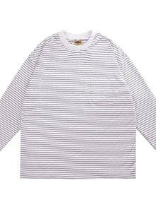 The Ellis Striped Long-Sleeve by Lane & Aston, alternate view