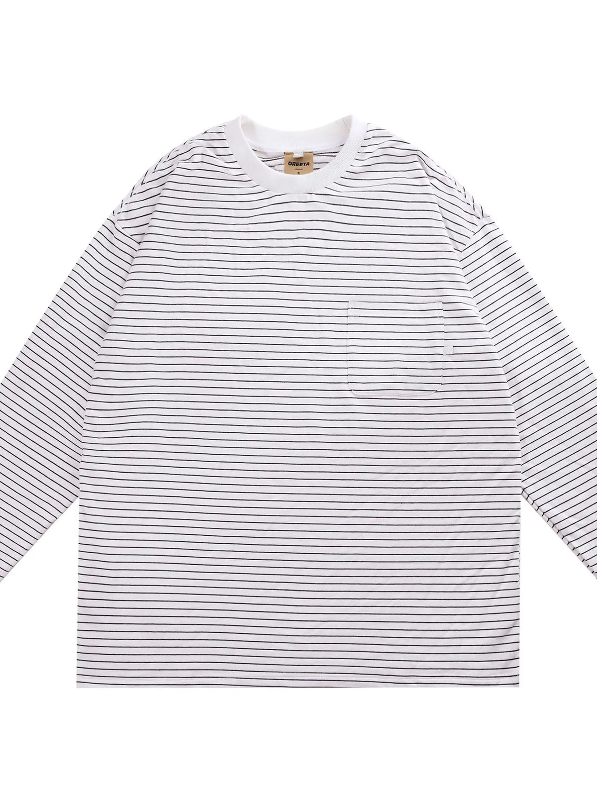The Ellis Striped Long-Sleeve by Lane & Aston, alternate view