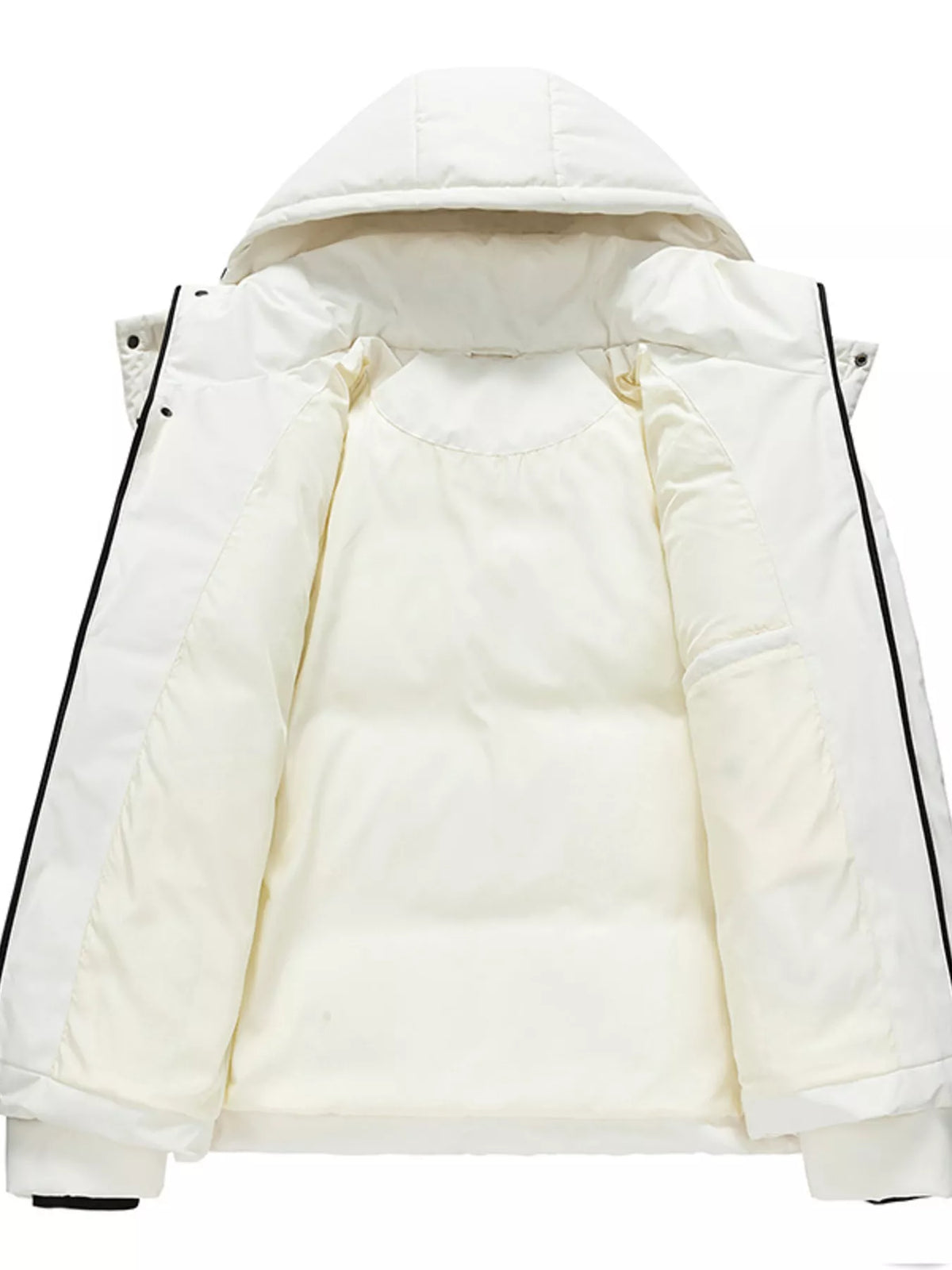 The Everett Winter Coat by Lane & Aston, detail view
