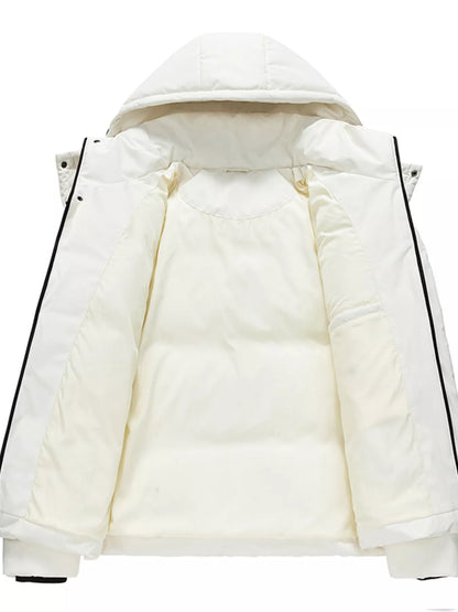 The Everett Winter Coat by Lane & Aston, detail view