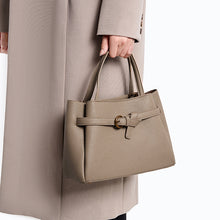 The Elara Top Handle by Lane & Aston, side view