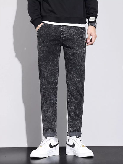 The Ashford Acid-Wash Jean by Lane & Aston, front view