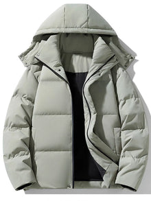The Everett Winter Coat by Lane & Aston, front view
