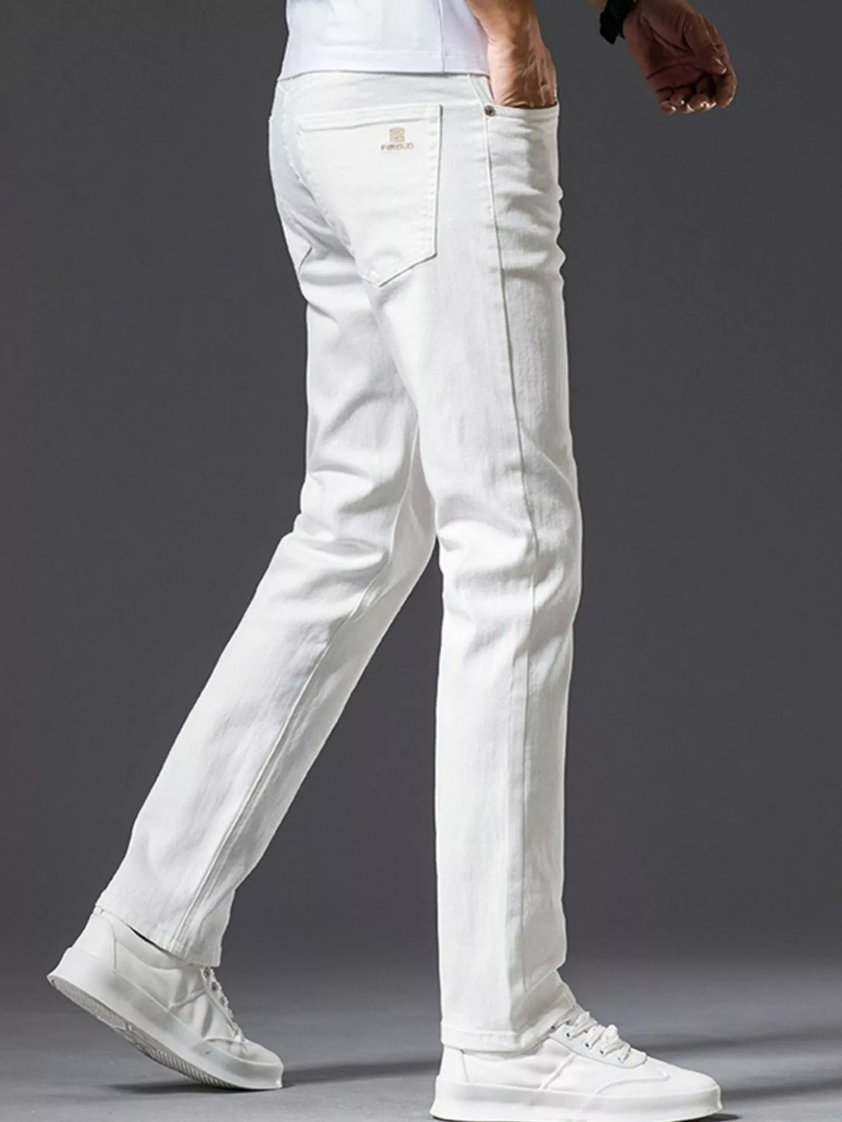 The Vale Jean by Lane & Aston, side view